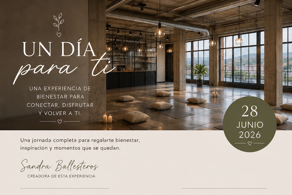 Evento: Un día para tí - Sandra Ballesteros